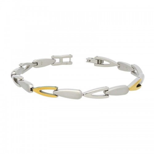 Boccia armband titanium bicolor 20cm - 608125