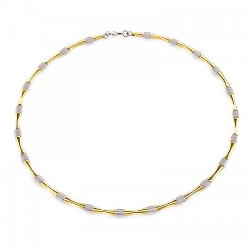 Boccia bicolor collier lengte 45cm - 608459