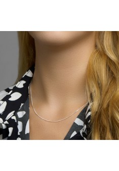 Zilveren gourmet collier 45cm 1.2mm - 000001934 Zilveren gourmet collier 45cm 1.2mm - 000001934