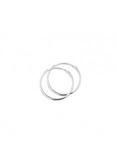 Zilveren oorringen 1.3/17mm - 000043322 Zilveren oorringen 1.3/17mm - 000043322