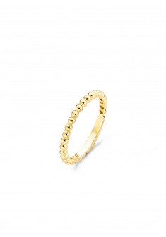 Geelgouden ring BLUSH sider pareldraad mt.54 - 000048604 Geelgouden ring BLUSH sider pareldraad mt.54 - 000048604