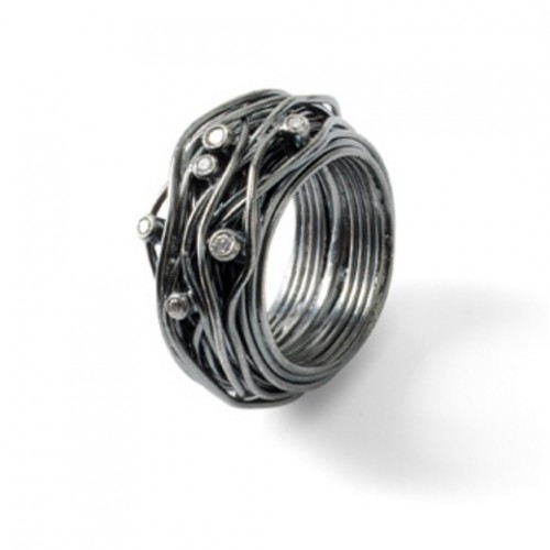 Rabinovich zilveren ring maat 56 - 000040688