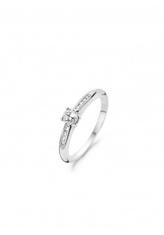 BLUSH witgouden ring met zirkonia mt.54 - 601692 BLUSH witgouden ring met zirkonia mt.54 - 601692