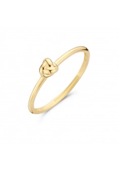 BLUSH Geelgouden ring met knoopje mt.54 - 605252 BLUSH Geelgouden ring met knoopje mt.54 - 605252