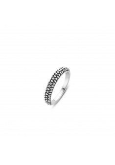TiSento zilveren ring met silver bubble mt.54 - 603083 TiSento zilveren ring met silver bubble mt.54 - 603083