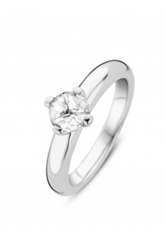 TiSento zilveren ring met zirkonia mt.54 - 603828 TiSento zilveren ring met zirkonia mt.54 - 603828