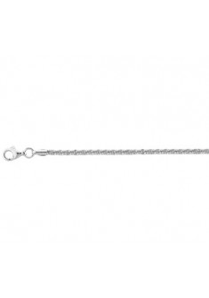 Zilveren gerhodineerde fantasie armband 18cm 2.2mm - 603189 Zilveren gerhodineerde fantasie armband 18cm 2.2mm - 603189