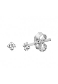 Zilver gerhodineerde oorknoppen - 605704 Zilver gerhodineerde oorknoppen - 605704