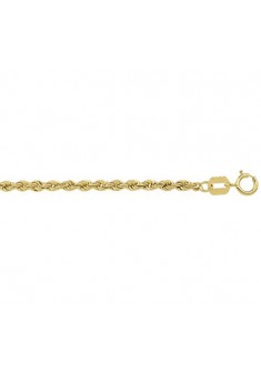 Geelgouden koord armband 19cm/2mm - 000032544 Geelgouden koord armband 19cm/2mm - 000032544