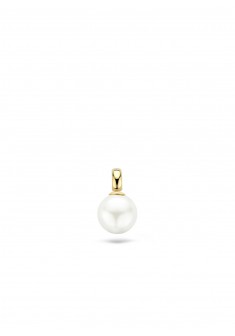 BLUSH geelgouden hanger met parel wit - 603910 BLUSH geelgouden hanger met parel wit - 603910