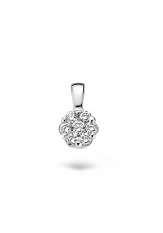 BLUSH Diamonds hanger WIT GOUDEN HANGER MET DIAMANT - 602814 BLUSH Diamonds hanger WIT GOUDEN HANGER MET DIAMANT - 602814