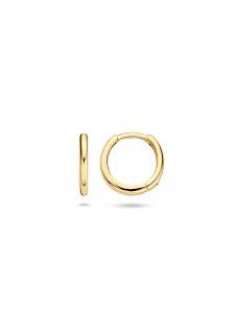 BLUSH geelgouden oorringen diameter 11mm dikte 1.9mm - 606898 BLUSH geelgouden oorringen diameter 11mm dikte 1.9mm - 606898