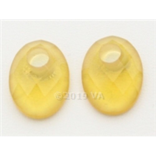 BLUSH edelsteen oorbedels citrien 10/12 mm - 604519