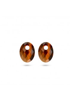 BLUSH edelsteen oorbedels ovaal tigereye maat 15/20 mm - 603791 BLUSH edelsteen oorbedels ovaal tigereye maat 15/20 mm - 603791
