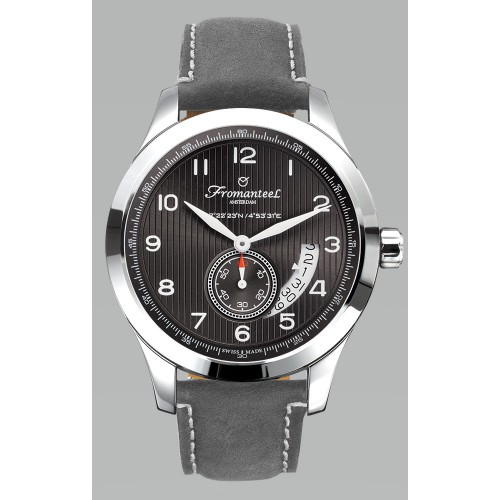 Fromanteel horloge AMSTERDAM NAUTIQUE Vintage Grey - 601952