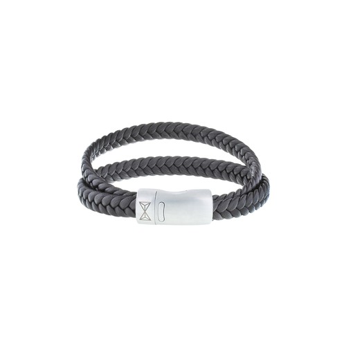 AZE ARMBAND LEER  DOUBLE FLAT STRING BROWN 21CM - 606263