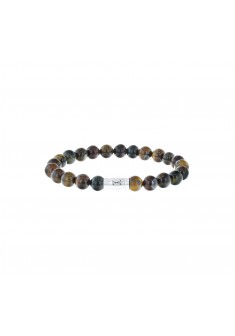 AZE ARMBAND MET ZILVERSLOT MET ROCKY MOUNTAINS - 8MM 17.5 CM - 606289 AZE ARMBAND MET ZILVERSLOT MET ROCKY MOUNTAINS - 8MM 17.5 CM - 606289