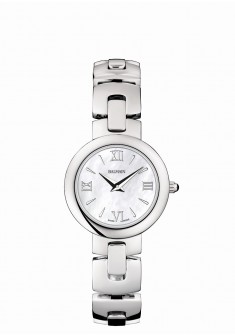 Balmain horloge met parelmoer wijzerplaat en stalen band - 602343 Balmain horloge met parelmoer wijzerplaat en stalen band - 602343