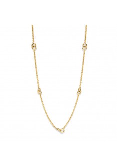 Excellent geelgouden fantasie collier 45 cm. maak de set compleet met armband nr 607827 - 607826 Excellent geelgouden fantasie collier 45 cm. maak de set compleet met armband nr 607827 - 607826