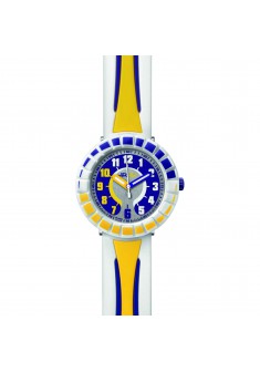 Flik Flak horloge ALL AROUND YELLOW & PURPLE - 605231 Flik Flak horloge ALL AROUND YELLOW & PURPLE - 605231