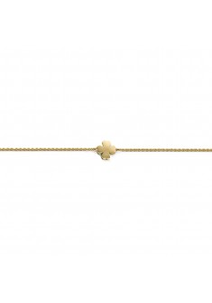 Miss Spring geelgouden armband Tiny Clover, lengte 18cm - 602105 Miss Spring geelgouden armband Tiny Clover, lengte 18cm - 602105