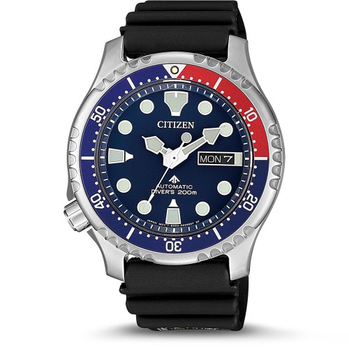 CITIZEN  heren horloge promaster marine  mechanisch staal/rubber - 606795