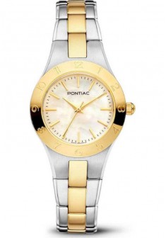 PONTIAC HORLOGE ARIES DAMES BICOLOR PARELMOER WPL - 603436 PONTIAC HORLOGE ARIES DAMES BICOLOR PARELMOER WPL - 603436