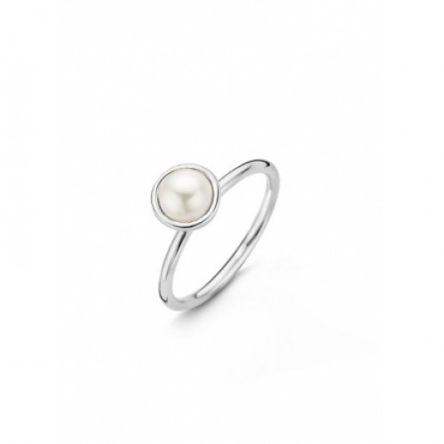 Casa Collection zilveren ring met zoetwaterparel TAHITI L maat54 - 602319
