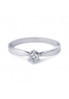 by R&C witgouden ring model Aumone met 0.25ct briljant mt18 UF2357 - 000048003 by R&C witgouden ring model Aumone met 0.25ct briljant mt18 UF2357 - 000048003