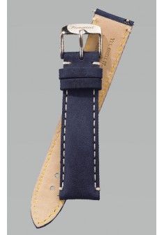 Fromanteel horlogeband Blauw vintage leer - 600342 Fromanteel horlogeband Blauw vintage leer - 600342