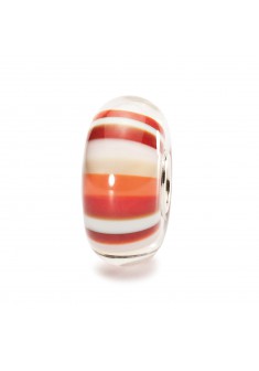 Trollbeads bedel Roze gestreept - 000046414 Trollbeads bedel Roze gestreept - 000046414