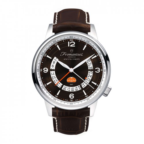 Fromanteel horloge Tulip 64 GMT - 602401