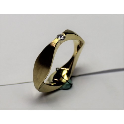 Cardillac geelgouden ring met diamant - 000049628
